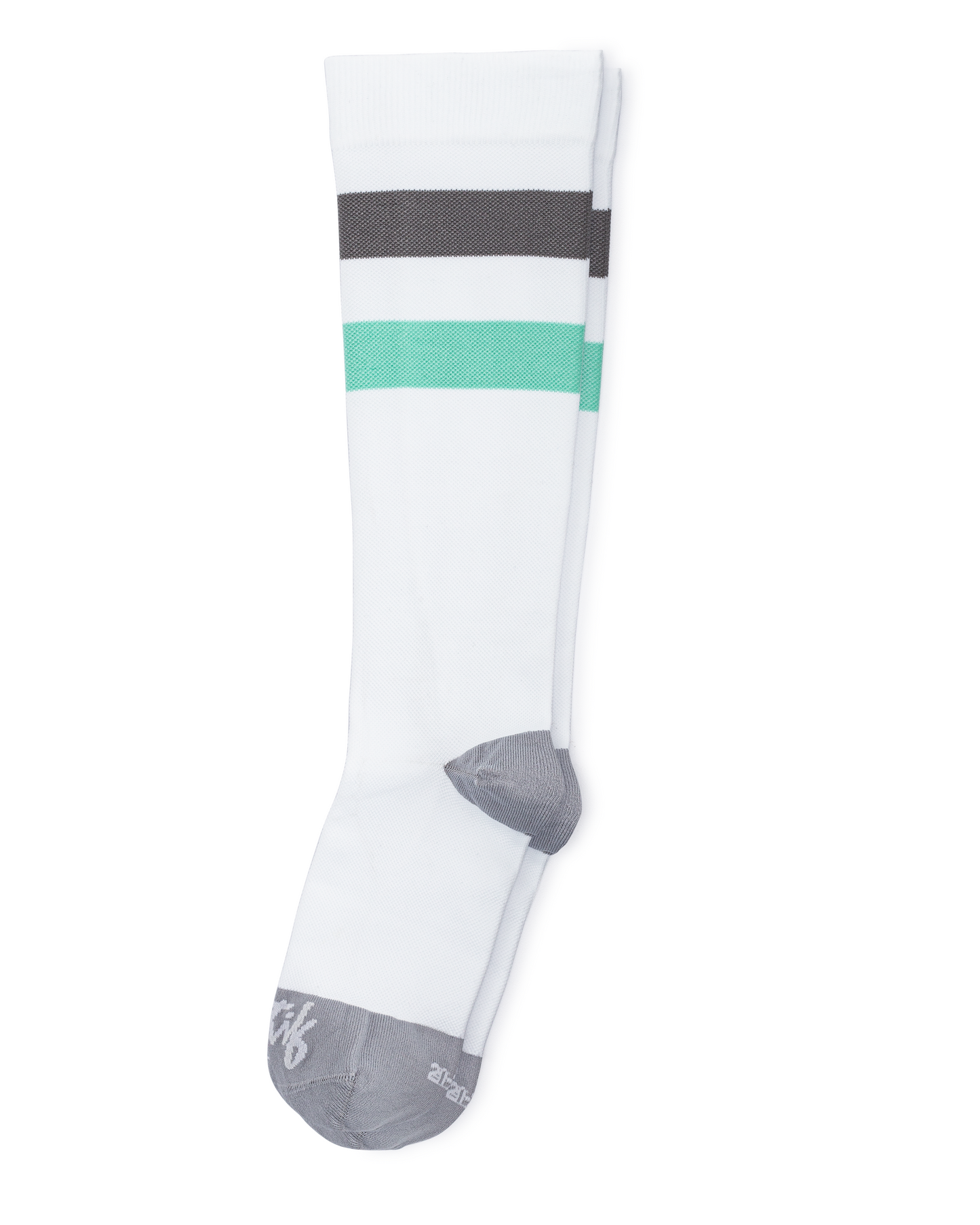 
                  
                    Compression Socks - Teal Stripes
                  
                